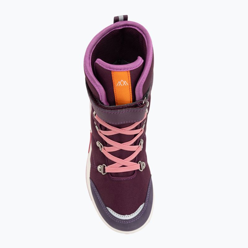 KADVA Flow WaterProof gyermek hócsizma bordó színben 5
