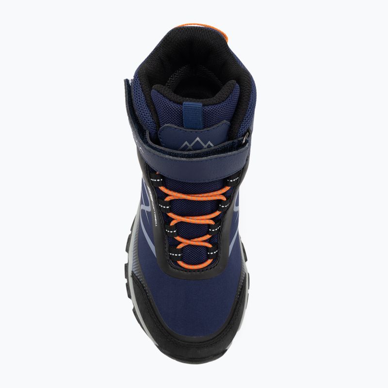 KADVA Rocky Trail Mid WaterProof Softshell gyermek túrabakancs tengerészkék 8