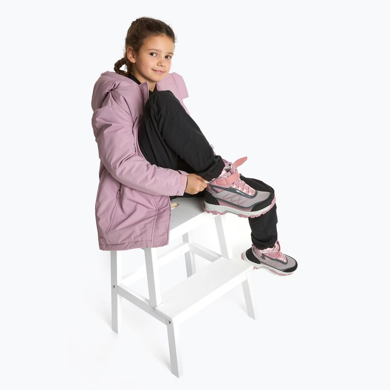 Gyermek túracipő KADVA Rocky Trail Mid WaterProof Softshell szürke 4