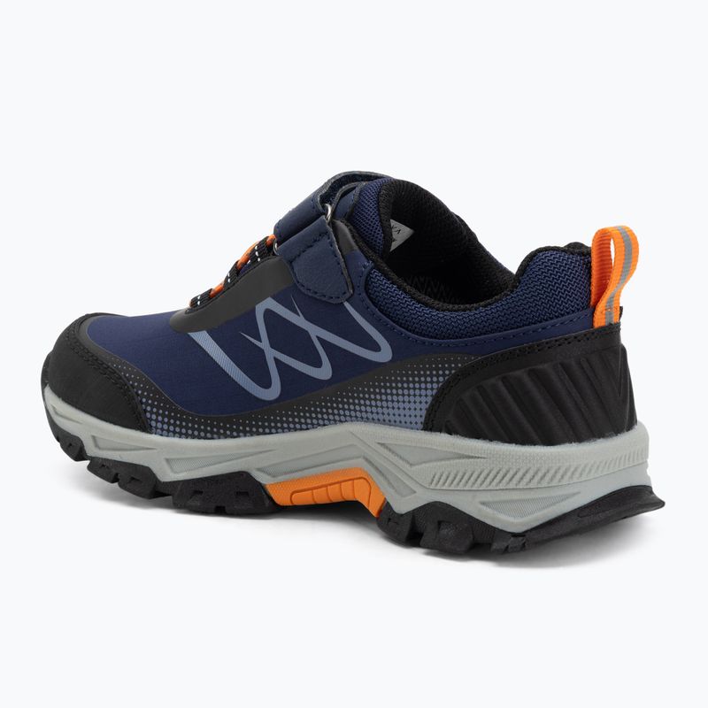 Kadva Rocky Trail Low WaterProof Softshell gyermek túrabakancs sötétkék 6