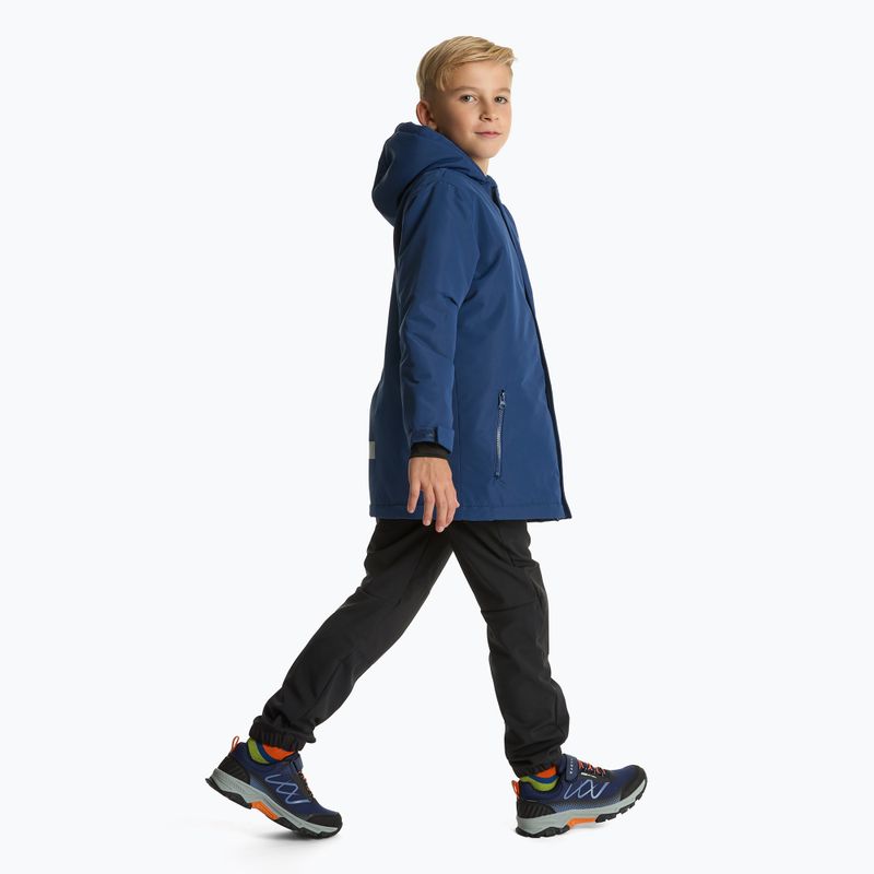 Gyermek túracipő KADVA Rocky Trail Low vízálló softshell sötétkék 3