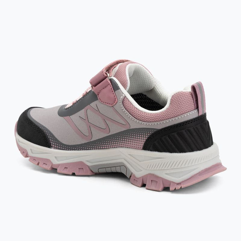 Kadva Rocky Trail Low gyermek túracipő WaterProof Softshell szürke 6