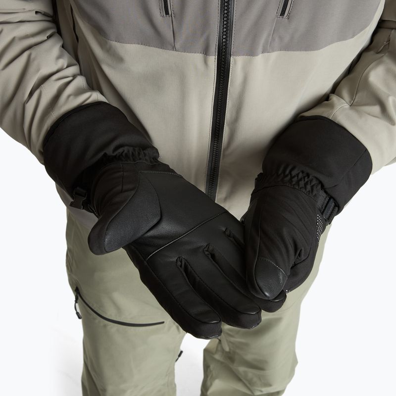 Síkesztyűk KADVA Mountain Flow Pro bőr 3M Thinsulate black 2