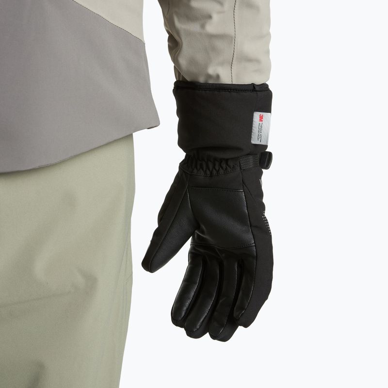KADVA Mountain Flow Pro síkesztyű bőr 3M Thinsulate fekete 4