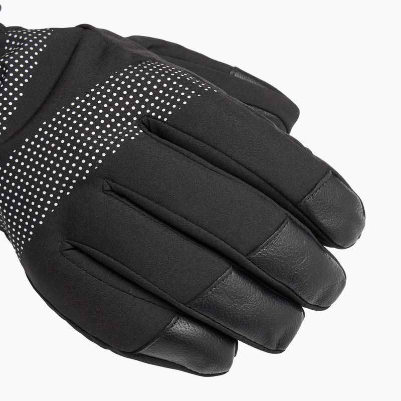 Síkesztyűk KADVA Mountain Flow Pro bőr 3M Thinsulate black 10