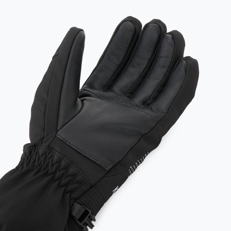 Női síkesztyű KADVA Mountain Flow Pro bőr 3M Thinsulate fekete 7