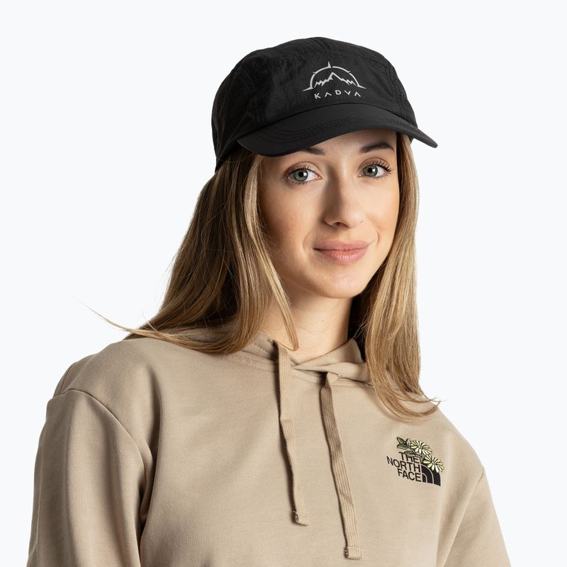 KADVA Hiker Cap fekete baseballsapka 4