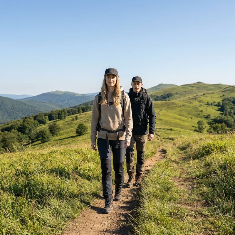 KADVA Hiker Cap fekete baseballsapka 8