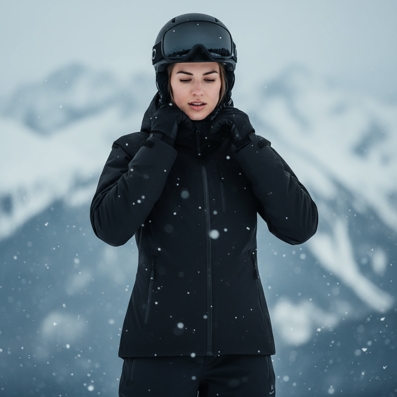 Női sídzseki KADVA Edge X Jacket fekete 14