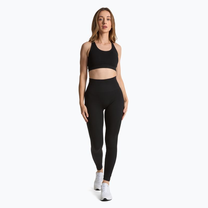 XTREXO női leggings Lexi Up varrás nélküli leggings fekete 2