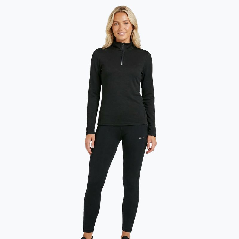 Női thermo pulóver WOOLCANO Merino TOP0545 fekete 3