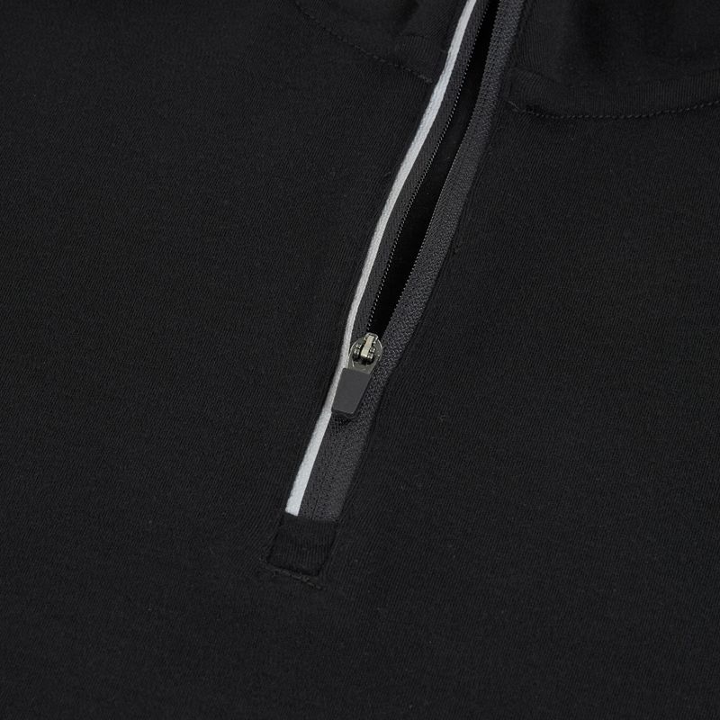 Női thermo pulóver WOOLCANO Merino TOP0545 fekete 8