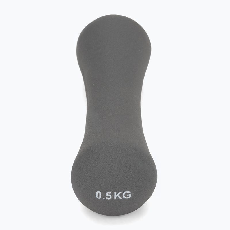 XTREXO neoprén súlyzó TX0-B4M007 0,5 kg szürke 3