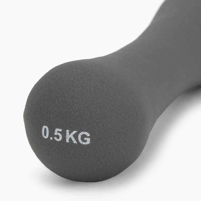 XTREXO neoprén súlyzó TX0-B4M007 0,5 kg szürke 5