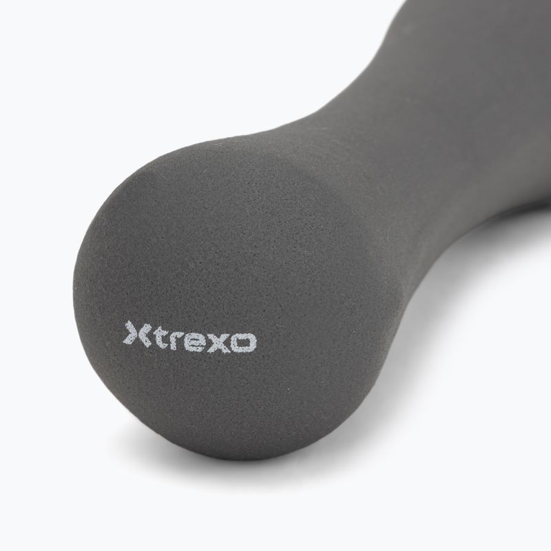 XTREXO neoprén súlyzó TX0-B4M007 0,5 kg szürke 6