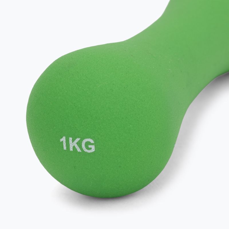 XTREXO neoprén súlyzó TX0-B4M008 1 kg zöld 6