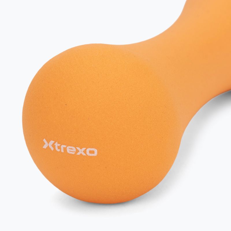 XTREXO neoprén súlyzó TX0-B4M009 1,5 kg narancssárga 6
