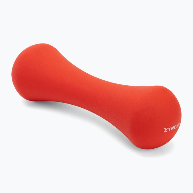 TREXO neoprén súlyzó TX0-B4M011 3 kg vörös