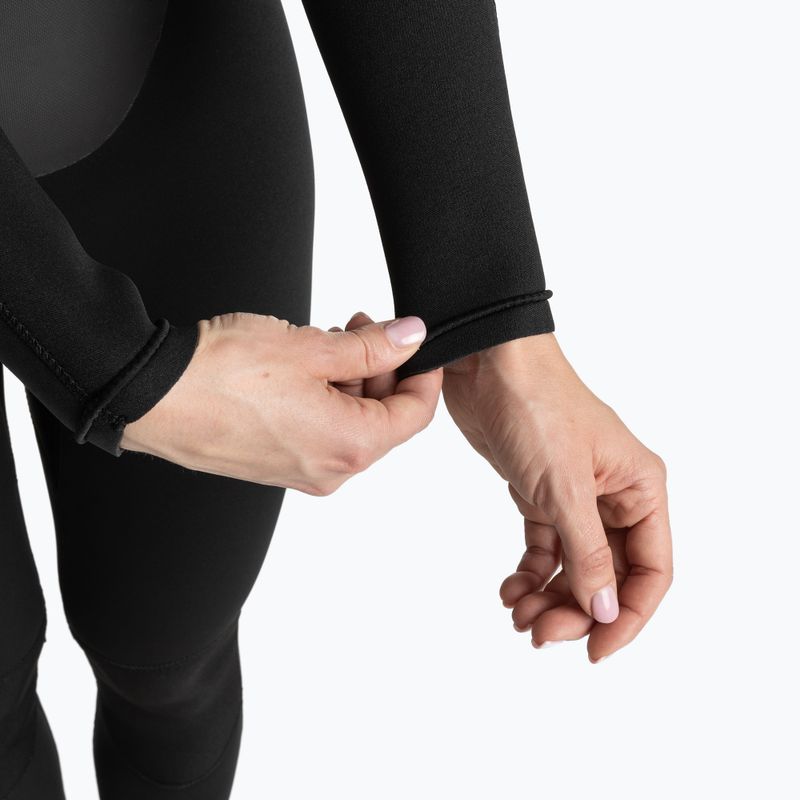 Női szörf neoprénruha AQUASTIC 4/3 mm neoprén WAVEY black 7