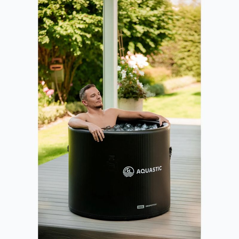 AQUASTIC 382 L medenceszett BrrFree hidegmerülő egységgel black 5
