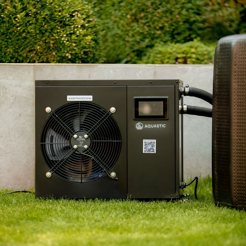 AQUASTIC medence szett 456 literes, BrrFree merülőegységgel black 3