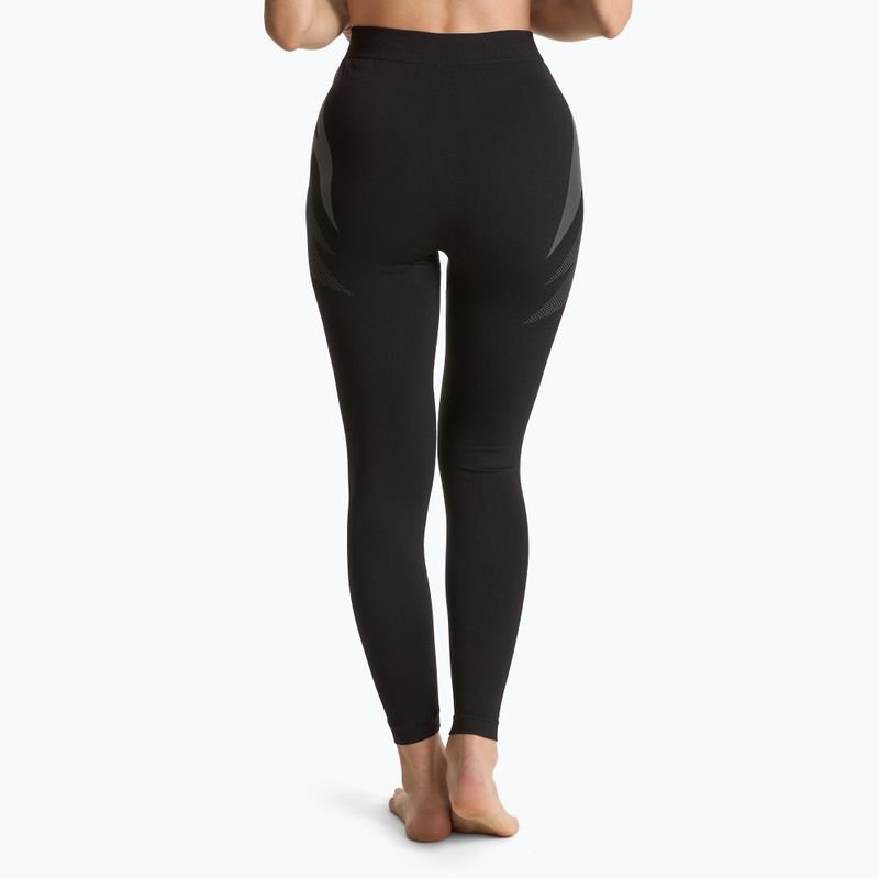 Női KADVA ALPINESTEP THERMO LIGHT PLUS varrás nélküli fekete termikus fehérnemű szett 7