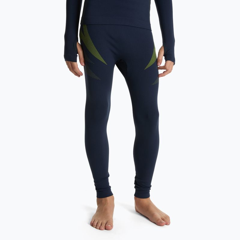 Gyermek termikus fehérnemű szett KADVA ALPINESTEP THERMO LIGHT PLUS varrás nélküli, tengerészkék 6