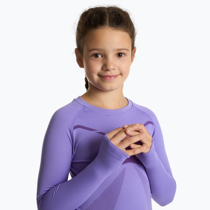 KADVA ALPINESTEP THERMO LIGHT PLUS gyermek termo alsónemű szett lila 5