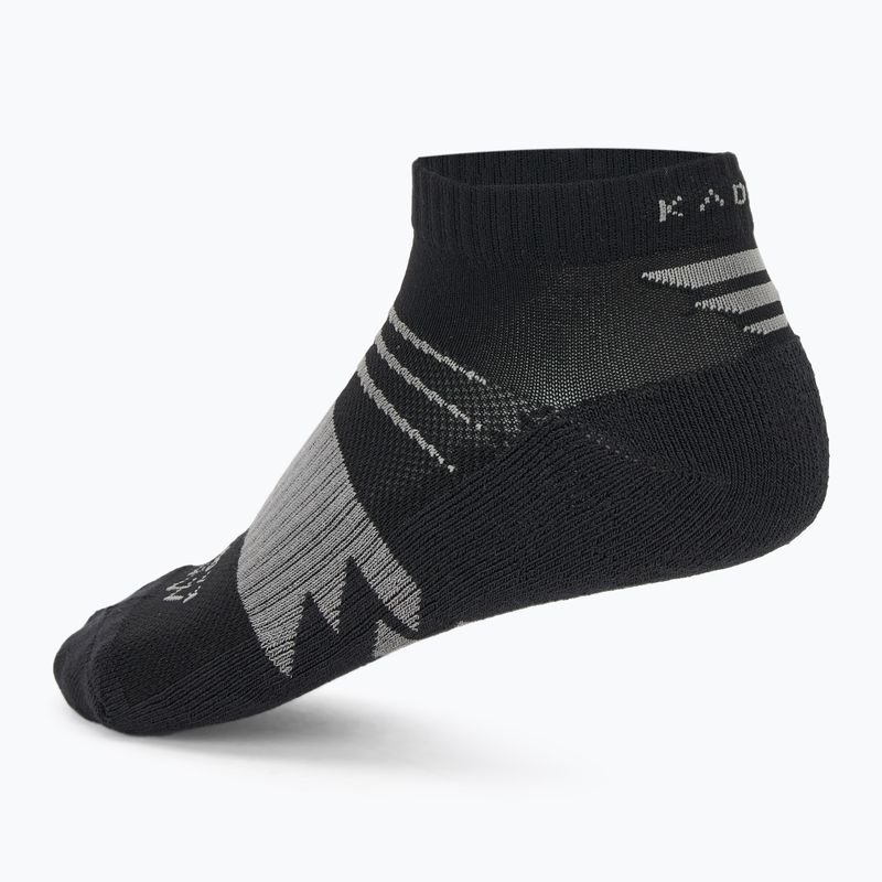 KADVA Stride Coolmax alacsony szárú zokni 2 pár fekete 3