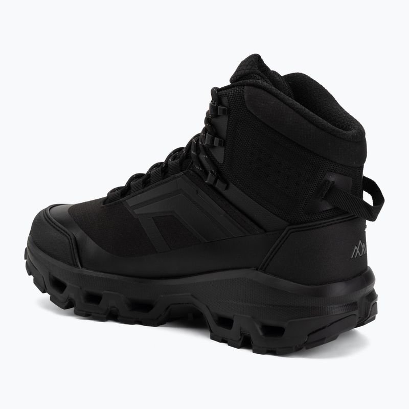 Férfi KADVA Obsidian Mid WP túracipő fekete 8