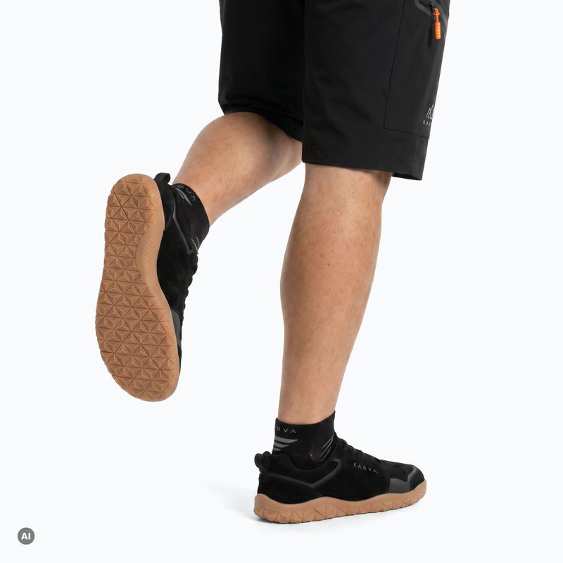 Férfi barefoot cipő KADVA ROOT fekete 3