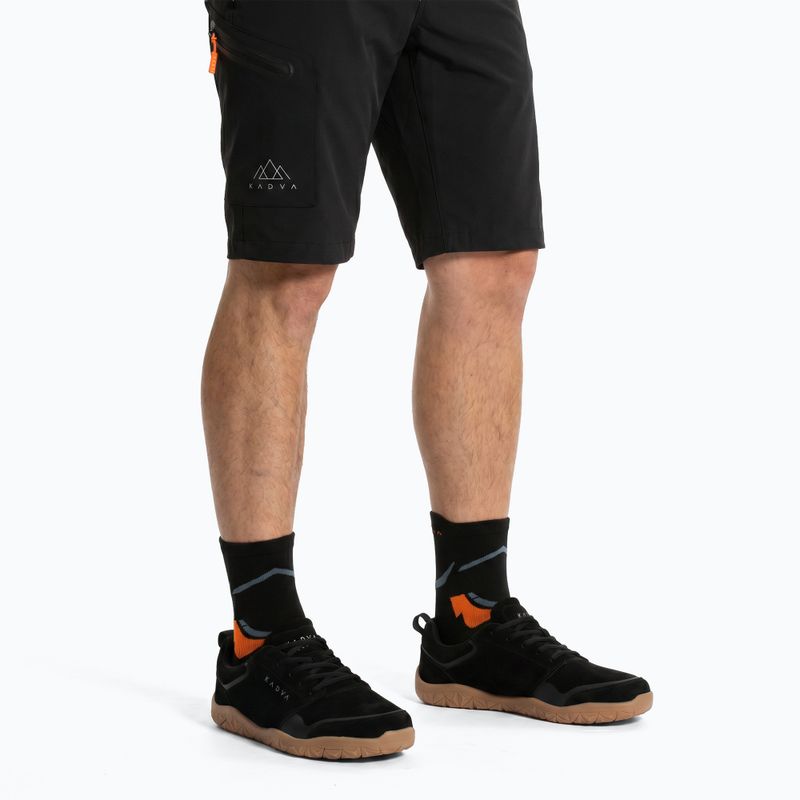 Férfi barefoot cipő KADVA ROOT fekete 2