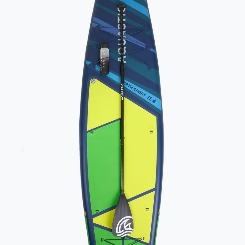 Felfújható SUP deszka szett AQUASTIC Perth Sport 11'4" MSL allround green 10