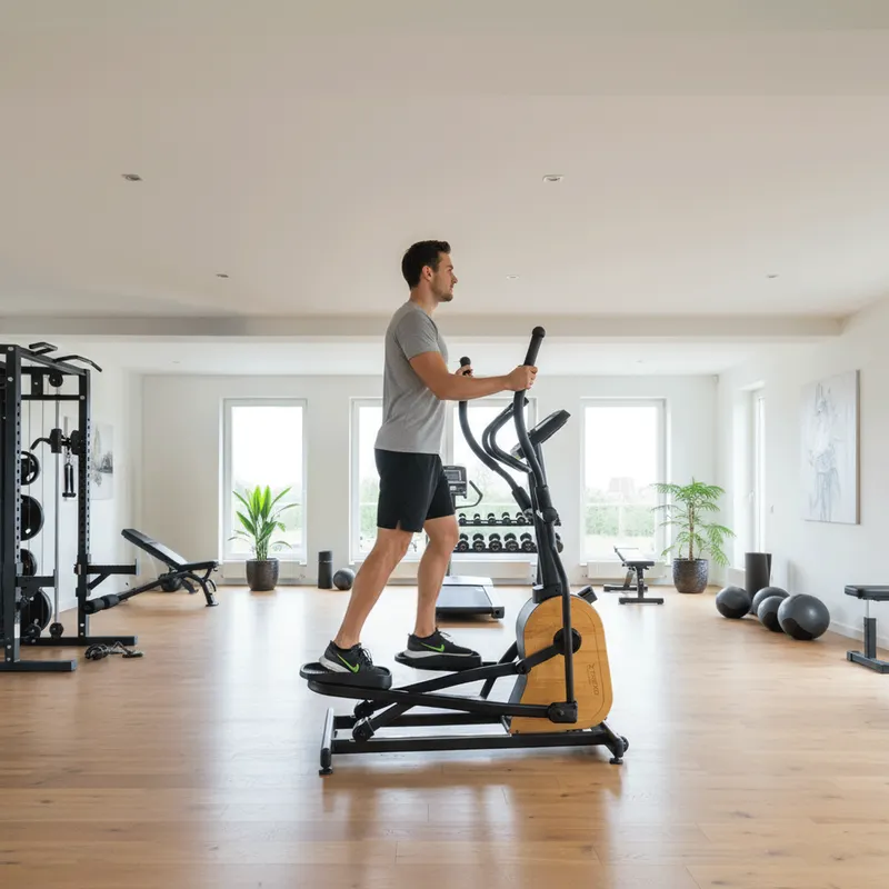 Ellipszisgép XTREXO OM400 Wood black 10