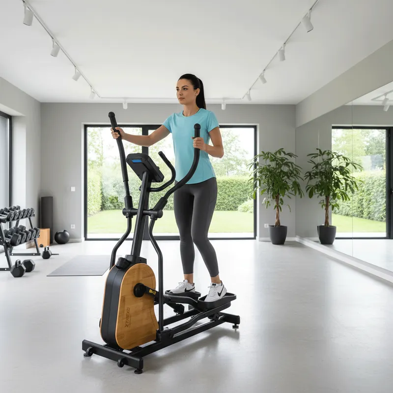 Ellipszisgép XTREXO OM400 Wood black 12