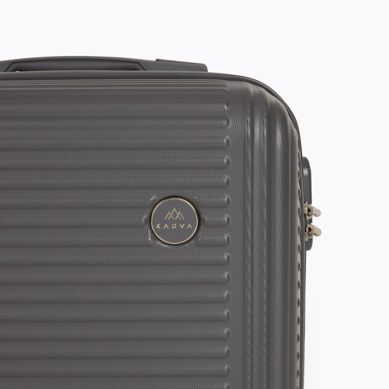Kabinbőrönd KADVA Palero 38 l szürke 12