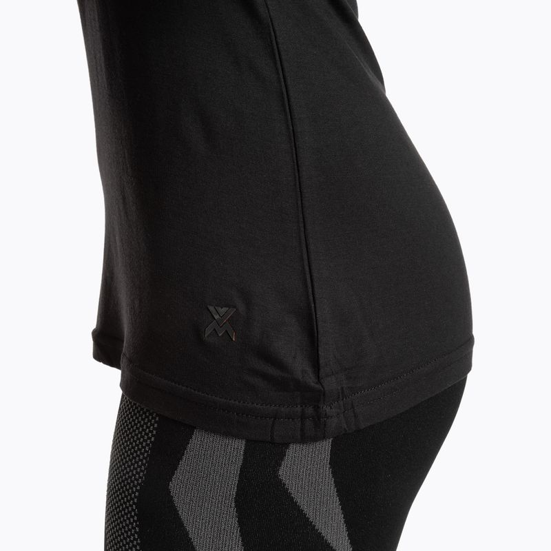 Női termál póló WOOLCANO Merino TEE0547 fekete 6