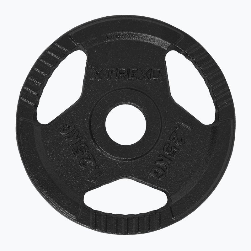 XTREXO öntöttvas súly TRX-ICP001 1,25 kg króm 3