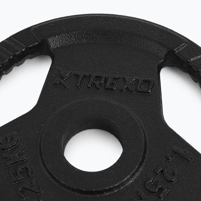 XTREXO öntöttvas súly TRX-ICP001 1,25 kg króm 4