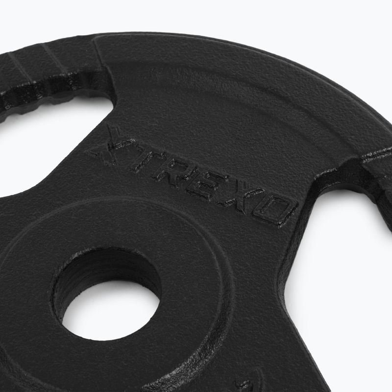 XTREXO öntöttvas súly TRX-ICP002 2,5 kg króm 4