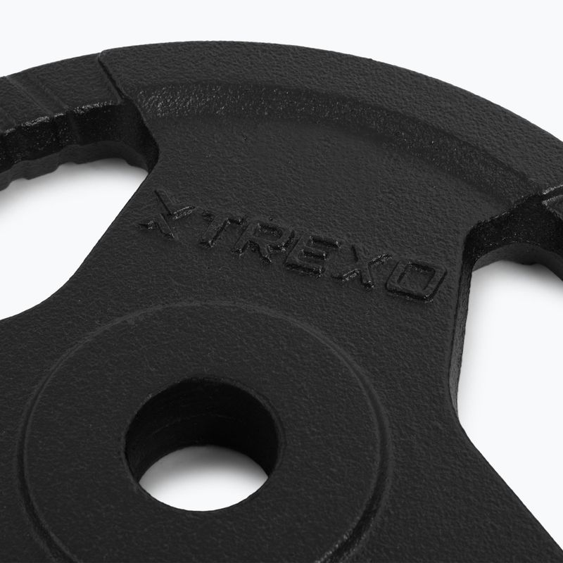 Öntöttvas súly XTREXO TRX-ICP005 5 kg króm 4