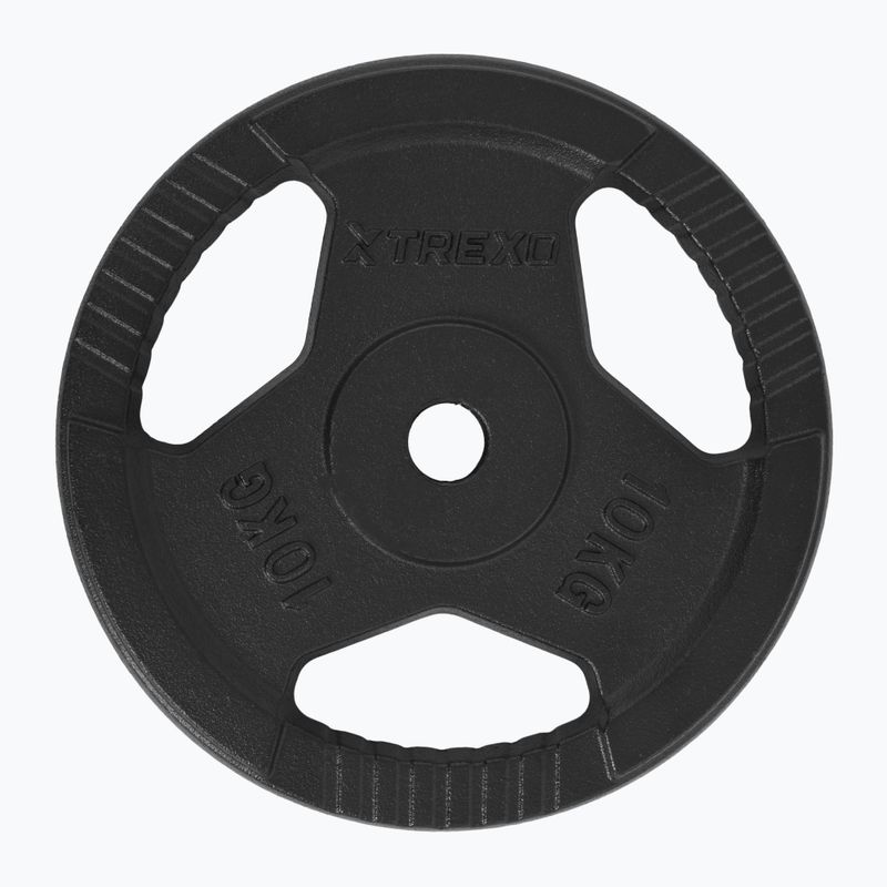 Öntöttvas súly XTREXO TRX-ICP010 10 kg króm 3