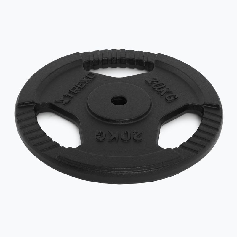 XTREXO öntöttvas súly TRX-ICP020 20 kg króm