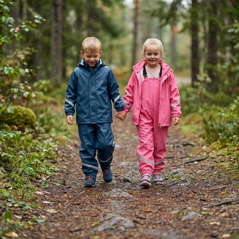 Gyerek esőkabát KADVA AquaLock JR pink 10