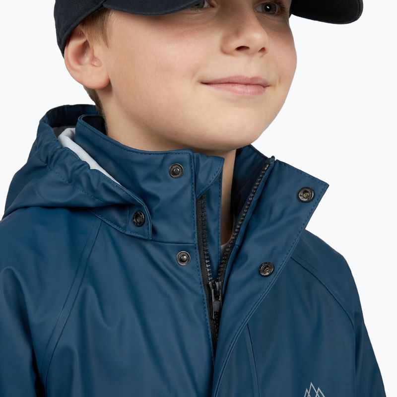 Gyerek esőkabát KADVA AquaLock JR navy blue 4