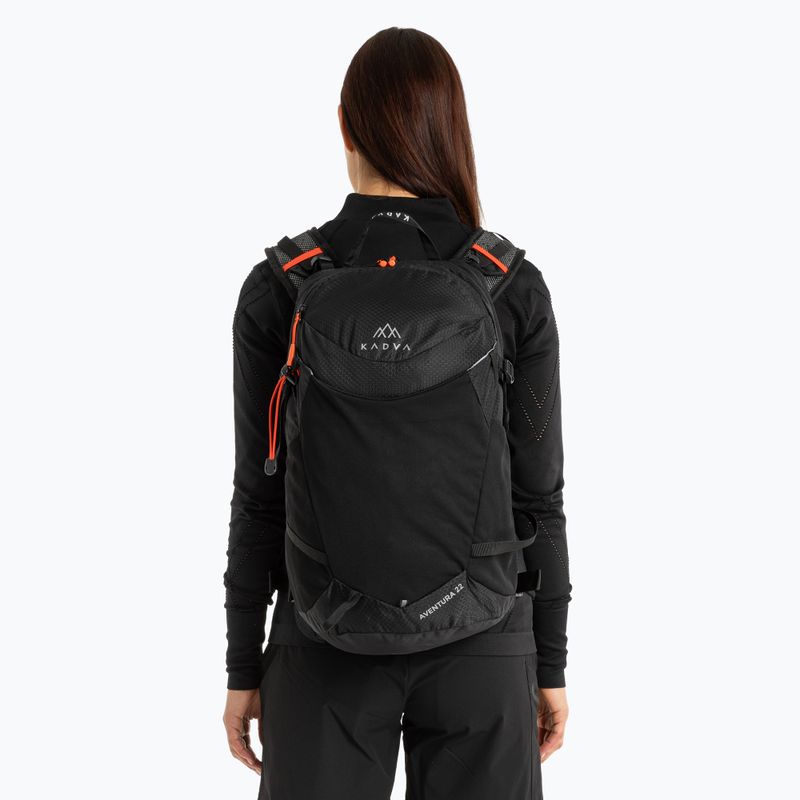 KADVA Aventura 22 l túra hátizsák fekete 18