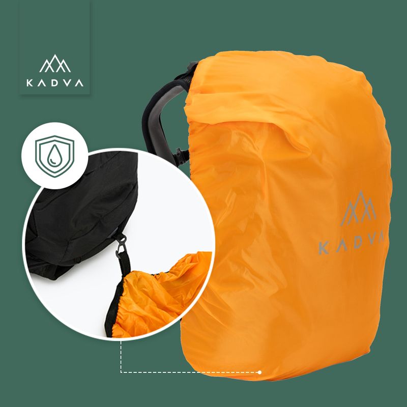 KADVA Aventura 22 l fekete túrahátizsák 25