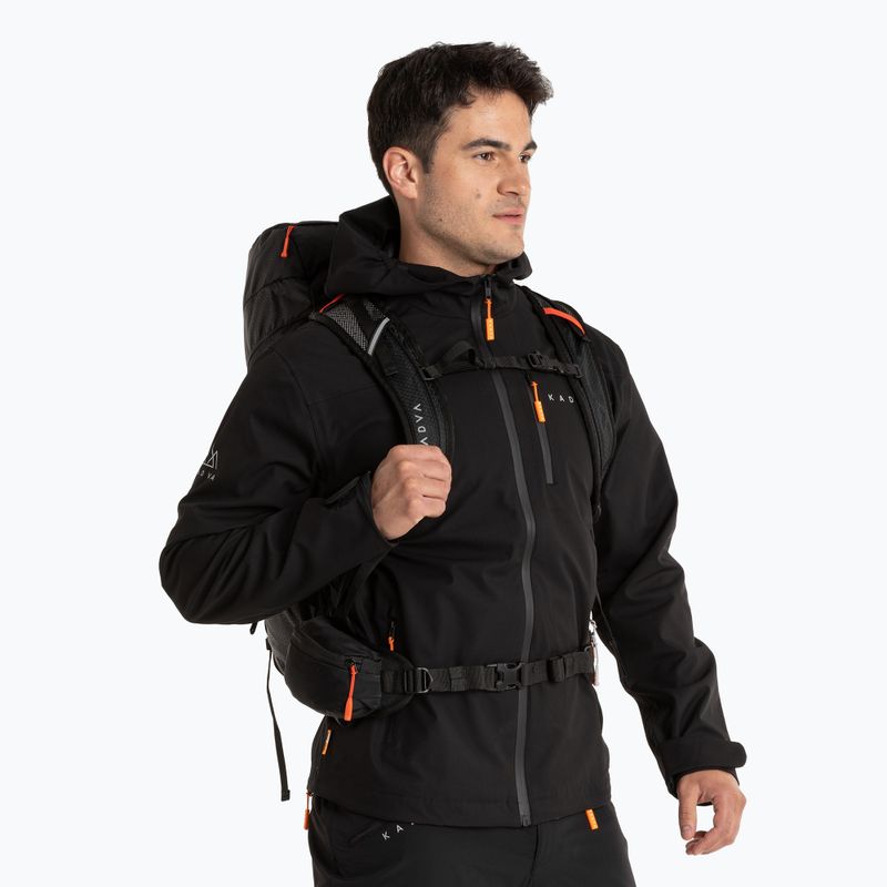 KADVA Sendero trekking hátizsák 35 l fekete 11