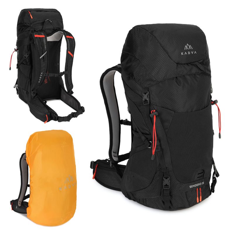 KADVA Sendero trekking hátizsák 35 l fekete 20