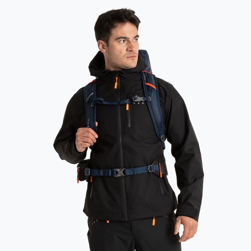 KADVA Sendero 35 l trekking hátizsák acél kék 13
